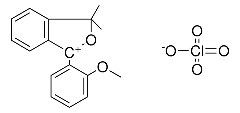 Sigma-Aldrich 1-(2-METHOXYPHENYL)-3,3-DIMETHYL-1,3-DIHYDROISOBENZOFURAN-1-YLIUM PERCHLORATE,AldrichCPR