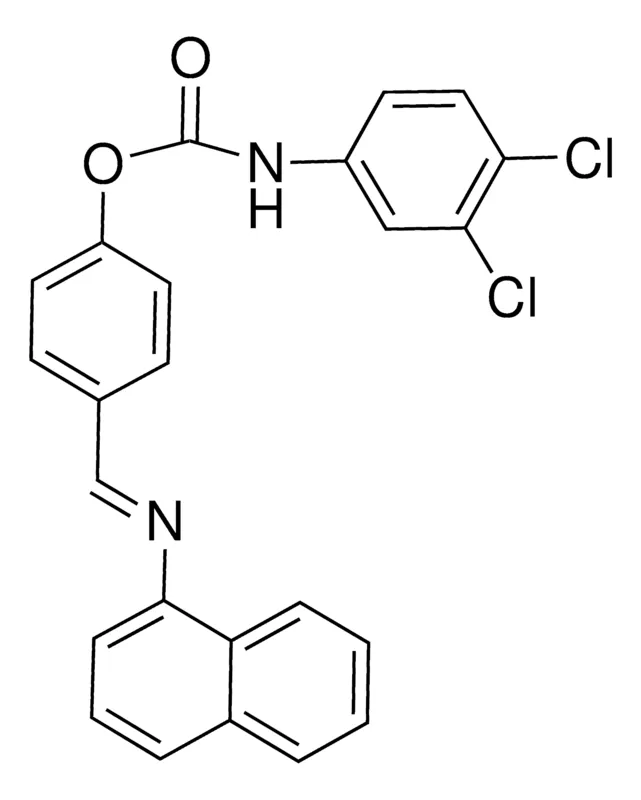 Sigma-Aldrich 4-(1-NAPHTHYLIMINOMETHYL)PHENYL N-(3,4-DICHLOROPHENYL)CARBAMATE,AldrichCPR