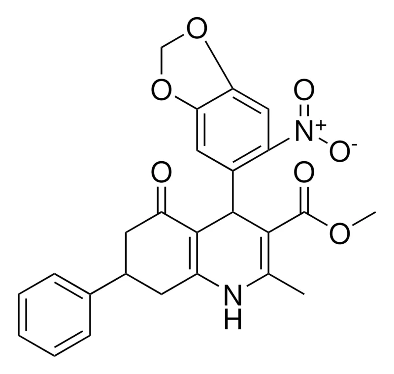 Sigma-Aldrich METHYL 2-METHYL-4-(6-NITRO-1,3-BENZODIOXOL-5-YL)-5-OXO-7-PHENYL-1,4,5,6,7,8-HEXAHYDRO-3-QUINOLINECARBOXYLATE,AldrichCPR