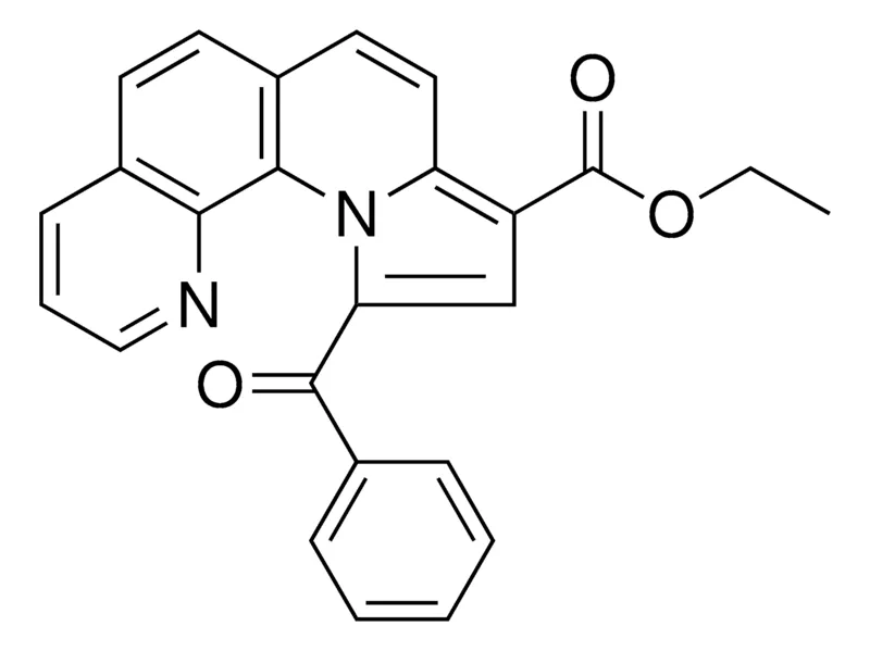Sigma-Aldrich ETHYL 11-BENZOYLPYRROLO(1,2-A)(1,10)PHENANTHROLINE-9-CARBOXYLATE,AldrichCPR