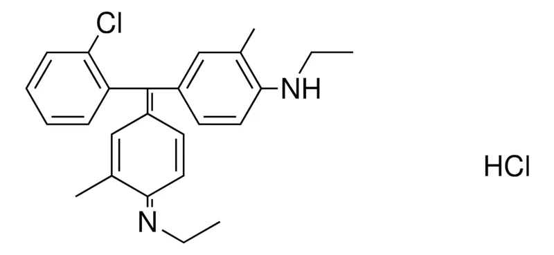 Sigma-Aldrich (4-((2-CL-PH)-(ETHYLIMINO-ME-CYCLOHEXA-2,5-DIENYLIDENE)-ME)-ME-PH)-ET-AMINE, HCL,AldrichCPR