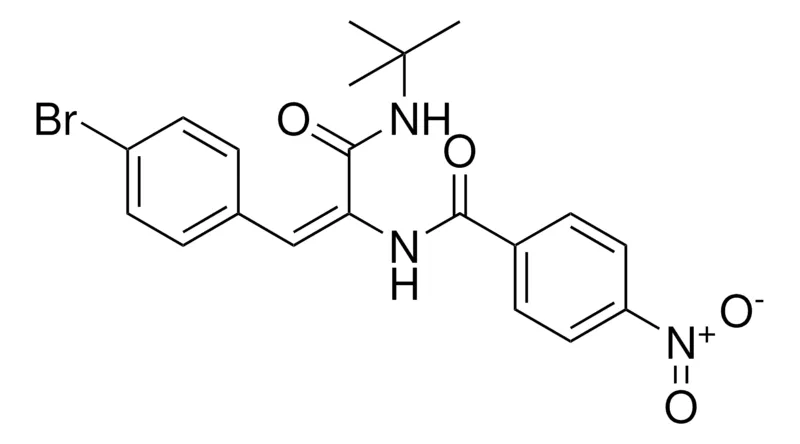 Sigma-Aldrich N-(2-(4-BROMO-PHENYL)-1-TERT-BUTYLCARBAMOYL-VINYL)-4-NITRO-BENZAMIDE,AldrichCPR