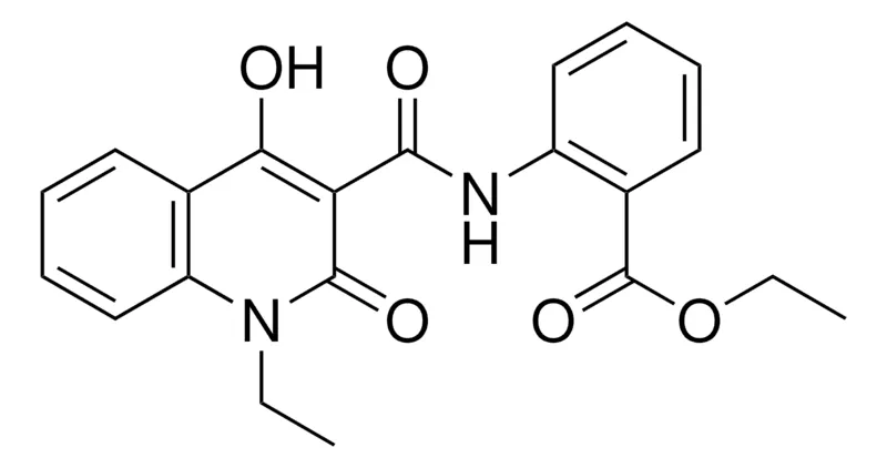 Sigma-Aldrich 2-((1-ET-4-HO-2-OXO-1,2-2H-QUINOLINE-3-CARBONYL)-AMINO)-BENZOIC ACID ETHYL ESTER,AldrichCPR