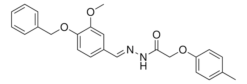 Sigma-Aldrich N'-(4-(BENZYLOXY)-3-METHOXYBENZYLIDENE)-2-(4-METHYLPHENOXY)ACETOHYDRAZIDE,AldrichCPR
