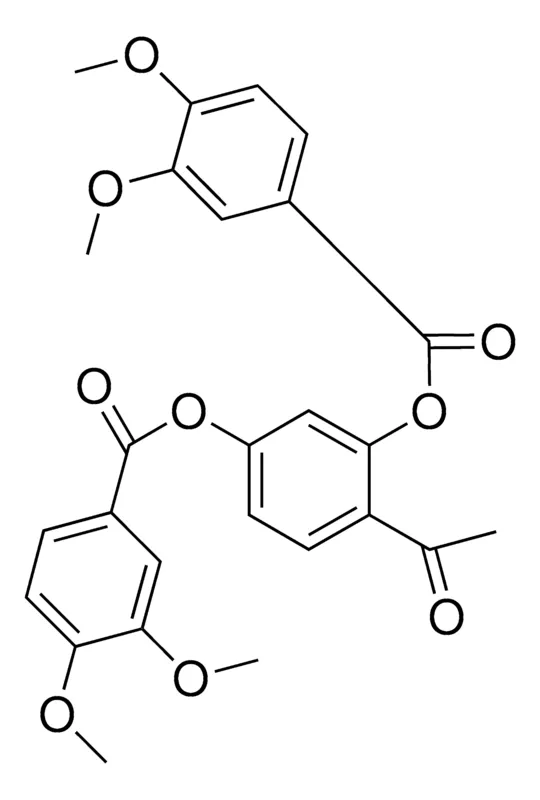 Sigma-Aldrich 4-ACETYLRESORCINOL BIS(3,4-DIMETHOXYBENZOATE),AldrichCPR