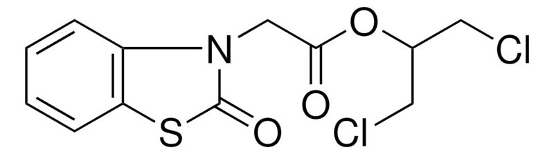 Sigma-Aldrich (2-OXO-BENZOTHIAZOL-3-YL)-ACETIC ACID 2-CHLORO-1-CHLOROMETHYL-ETHYL ESTER,AldrichCPR