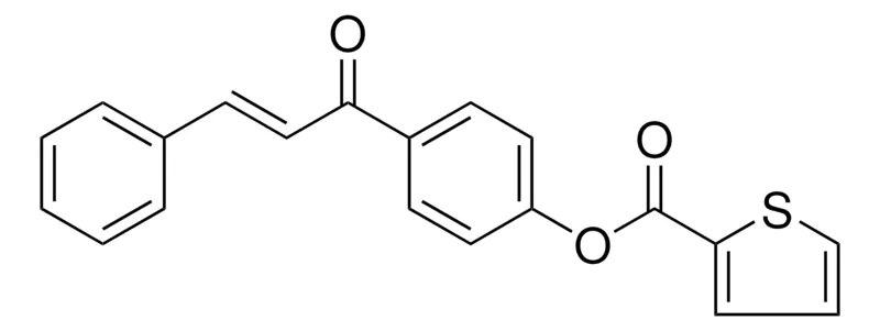 Sigma-Aldrich THIOPHENE-2-CARBOXYLIC ACID 4-(3-PHENYL-ACRYLOYL)-PHENYL ESTER,AldrichCPR