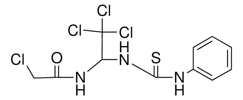 Sigma-Aldrich 2-CHLORO-N-(2,2,2-TRICHLORO-1-(3-PHENYL-THIOUREIDO)-ETHYL)-ACETAMIDE,AldrichCPR