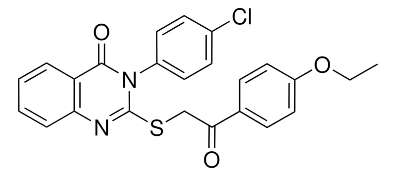 Sigma-Aldrich 3-(4-CHLOROPHENYL)-2-((2-(4-ETHOXYPHENYL)-2-OXOETHYL)THIO)-4(3H)-QUINAZOLINONE，AldrichCPR