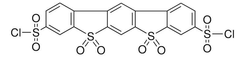 Sigma-Aldrich TETRAOXO-DIBENZO(D,D')BENZO(1,2-B,5,4-B')DITHIOPHENE-3,9-DISULFONYL DICHLORIDE,AldrichCPR