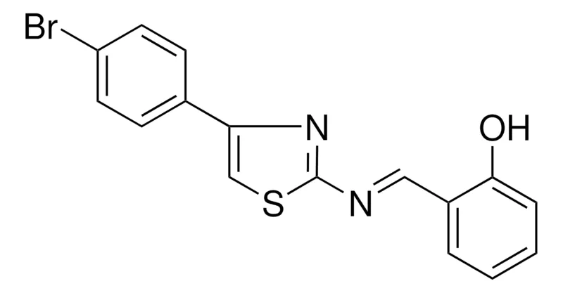 Sigma-Aldrich 2-((4-(4-BROMO-PHENYL)-THIAZOL-2-YLIMINO)-METHYL)-PHENOL,AldrichCPR