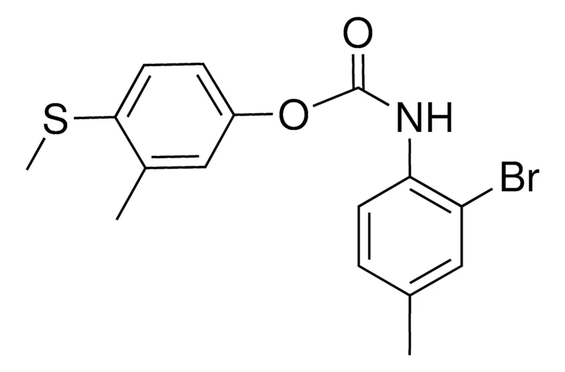 Sigma-Aldrich 3-METHYL-4-(METHYLTHIO)PHENYL N-(2-BROMO-4-METHYLPHENYL)CARBAMATE,AldrichCPR