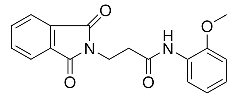 Sigma-Aldrich 3-(1,3-DIOXO-1,3-DIHYDRO-ISOINDOL-2-YL)-N-(2-METHOXY-PHENYL)-PROPIONAMIDE,AldrichCPR