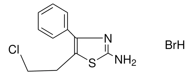 Sigma-Aldrich 2-AMINO-5-(2-CHLOROETHYL)-4-PHENYLTHIAZOLE HYDROBROMIDE,AldrichCPR