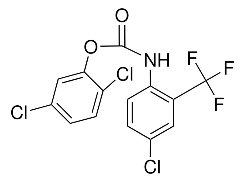 Sigma-Aldrich 2,5-DICHLOROPHENYL N-(4-CHLORO-2-(TRIFLUOROMETHYL)PHENYL)CARBAMATE，AldrichCPR