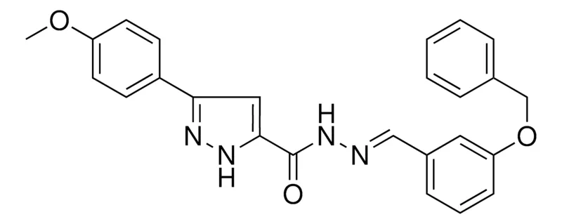 Sigma-Aldrich 5-(4-MEO-PH)-2H-PYRAZOLE-3-CARBOXYLIC ACID (3-BENZYLOXY-BENZYLIDENE)-HYDRAZIDE,AldrichCPR