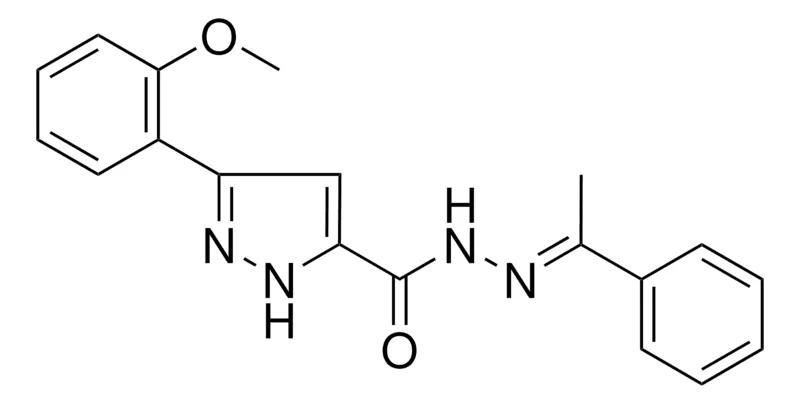 Sigma-Aldrich 3-(2-METHOXYPHENYL)-N'-(1-PHENYLETHYLIDENE)-1H-PYRAZOLE-5-CARBOHYDRAZIDE,AldrichCPR
