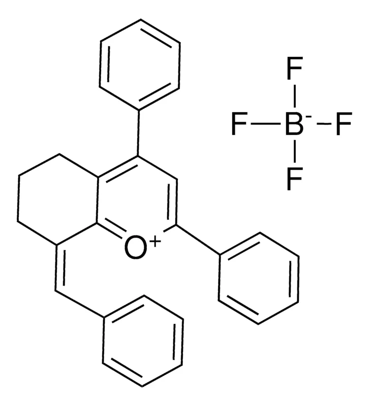 Sigma-Aldrich 8-BENZYLIDENE-2,4-DIPHENYL-5,6,7,8-TETRAHYDRO-BENZOPYRYLIUM TETRAFLUOROBORATE,AldrichCPR