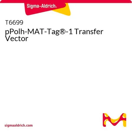 Sigma-Aldrich pPolh-MAT-Tag®-1 Transfer Vector