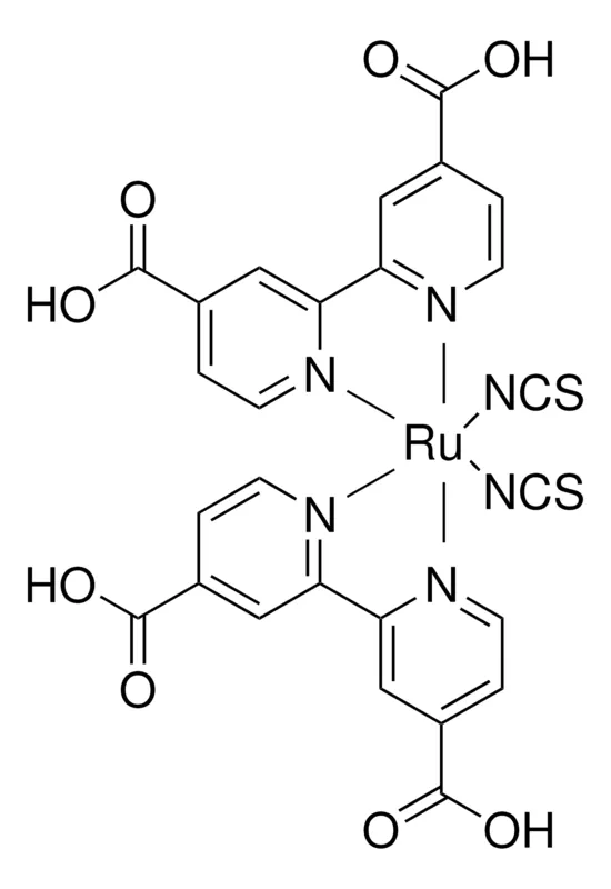 Sigma-Aldrich 顺 -双（异硫氰酸盐）双（2,2′-联吡啶-4,4′-二羧酸钌 (II)