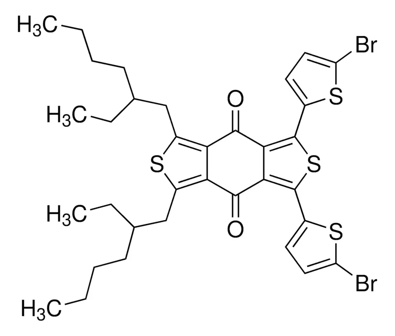 Sigma-Aldrich 1,3-Bis(5-bromo-2-thienyl)-5,7-bis(2-ethylhexyl)-4H,8H-benzo[1,2-c:4,5-c′]dithiophene-4,8-dione