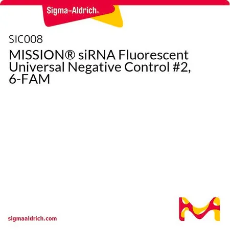 Sigma-Aldrich MISSION® siRNA Fluorescent Universal Negative Control #2, 6-FAM