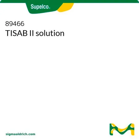 默克Supelco TISAB II 溶液