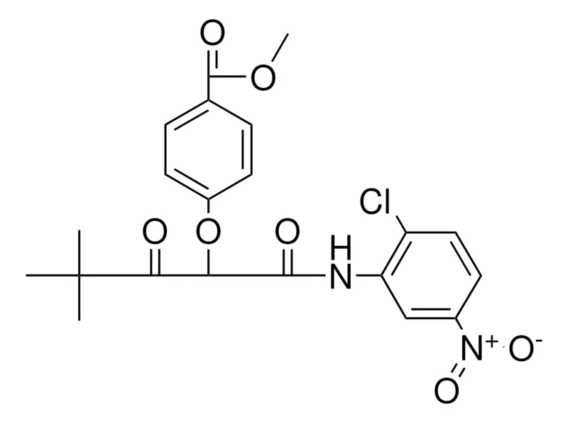 Sigma-Aldrich METHYL 4-(1-(N-(2-CHLORO-5-NITROPHENYL)CARBAMOYL)-3,3-DI-ME-2-OXOBUTOXY)BENZOATE,AldrichCPR