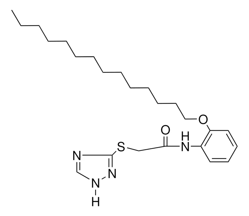 Sigma-Aldrich 2'-(TETRADECYLOXY)-2-(4H-1,2,4-TRIAZOL-3-YLTHIO)ACETANILIDE，AldrichCPR