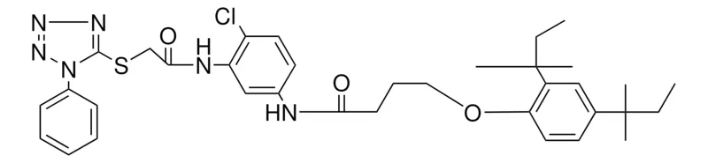 Sigma-Aldrich 4'-CHLORO-4-(2,4-DI-T-PENTYLPHENOXY)-PH-TETRAZOLYLTHIO-ACETAMIDO-BUTYRANILIDE,AldrichCPR