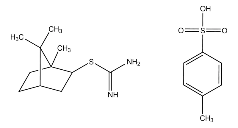 Sigma-Aldrich 1,7,7-TRIMETHYLBICYCLO[2.2.1]HEPT-2-YL IMIDOTHIOCARBAMATE 4-METHYLBENZENESULFONATE，AldrichCPR