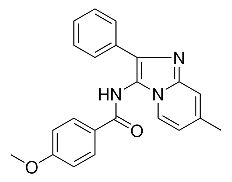 Sigma-Aldrich 4-METHOXY-N-(7-METHYL-2-PHENYLIMIDAZO(1,2-A)PYRIDIN-3-YL)BENZAMIDE,AldrichCPR
