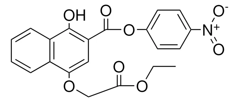 Sigma-Aldrich 4-NITROPHENYL 4-(ETHOXYCARBONYLMETHOXY)-1-HYDROXY-2-NAPHTHOATE,AldrichCPR