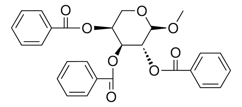 Sigma-Aldrich 1-O-METHYL-2,3,4-TRI-O-BENZOYL-ALPHA-L-ARABINOSIDE,AldrichCPR