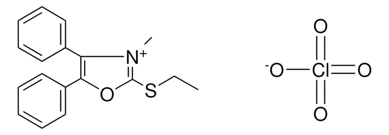 Sigma-Aldrich 2-(ETHYLTHIO)-3-METHYL-4,5-DIPHENYLOXAZOLIUM PERCHLORATE,AldrichCPR