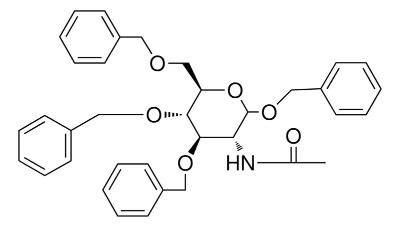 Sigma-Aldrich 2-ACETAMIDO-2-DEOXY-3,4,6-TRI-O-BENZYL-D-GLUCOPYRANOSE,AldrichCPR