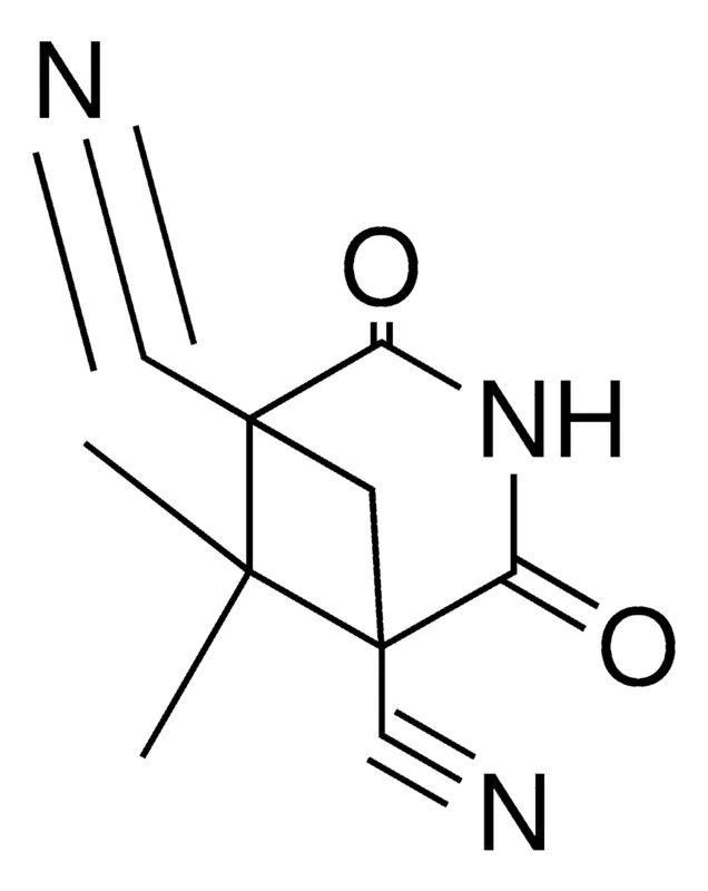 Sigma-Aldrich 6,6-DIMETHYL-2,4-DIOXO-3-AZA-BICYCLO(3.1.1 )HEPTANE-1,5-DICARBONITRILE,AldrichCPR