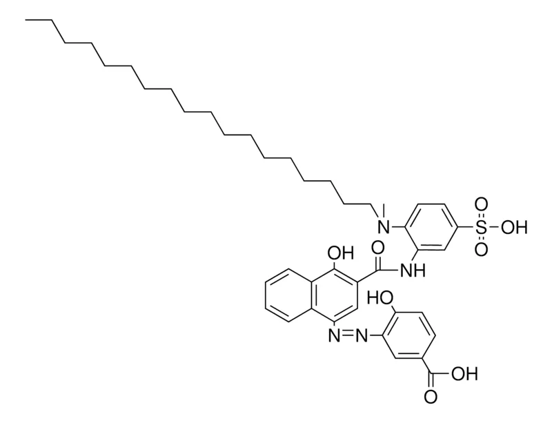 Sigma-Aldrich (CARBOXY-HYDROXYPHENYLAZO-OH-NAPHTHAMIDO)-(ME-OCTADECYLAMINO)BENZENESULFONICACID,AldrichCPR