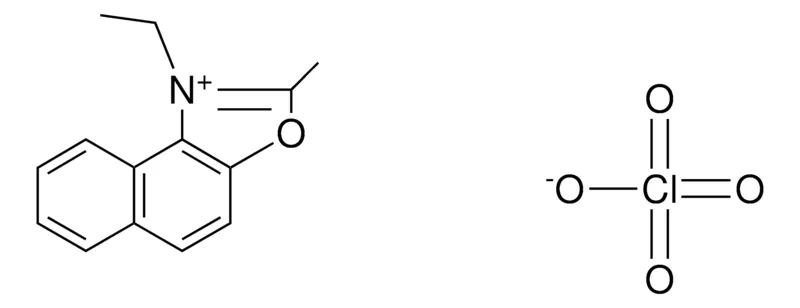 Sigma-Aldrich 3-ETHYL-2-METHYLNAPHTH(1,2-D)OXAZOLIUM PERCHLORATE,AldrichCPR