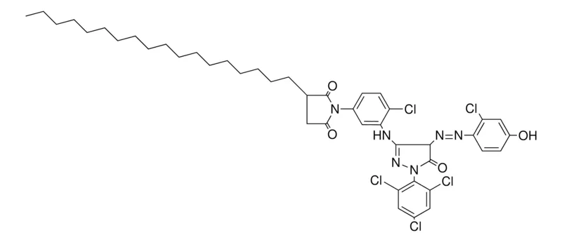Sigma-Aldrich CL-(CL-OH-PH-AZO)-OXO-CL3-PH-PYRAZOLINYL-AMINO-PHENYL-ISOOCTADECENYLSUCCINIMIDE,AldrichCPR