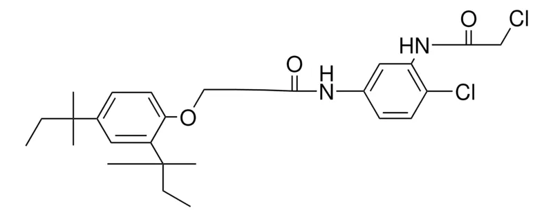 Sigma-Aldrich 4'-CHLORO-3'-(2-CHLOROACETAMIDO)-4-(2,4-DI-TERT-PENTYLPHENOXY)BUTYRANILIDE,AldrichCPR