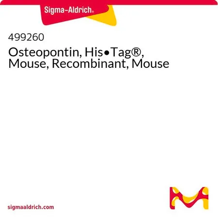 Sigma-Aldrich Osteopontin, His•Tag®, Mouse, Recombinant, Mouse
