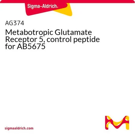 Sigma-Aldrich Metabotropic Glutamate Receptor 5, control peptide for AB5675，AB 5675液体对照品