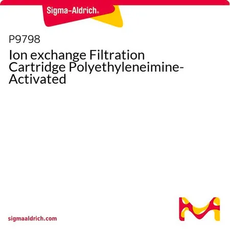 Sigma-Aldrich Ion exchange Filtration Cartridge Polyethyleneimine-Activated