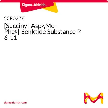 Sigma-Aldrich [Succinyl-Asp6,Me-Phe8]-Senktide Substance P 6-11，≥95%（HPLC），冻干，琥珀酰-天冬氨酸，Me-Phe丙氨酸