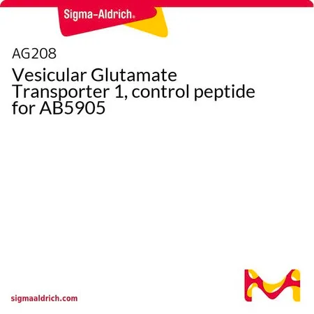 Sigma-Aldrich Vesicular Glutamate Transporter 1, control peptide for AB5905,AB 5905液体对照品