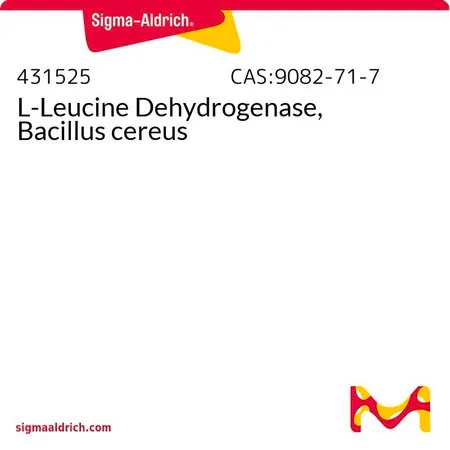 Sigma-Aldrich L-亮氨酸脱氢酶，蜡样芽胞杆菌