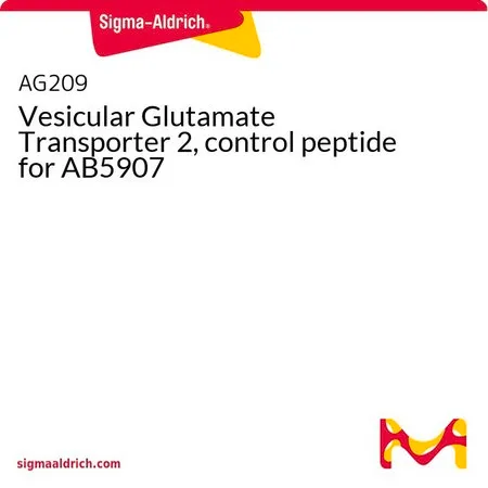 Sigma-Aldrich Vesicular Glutamate Transporter 2, control peptide for AB5907，AB 5907液体对照品