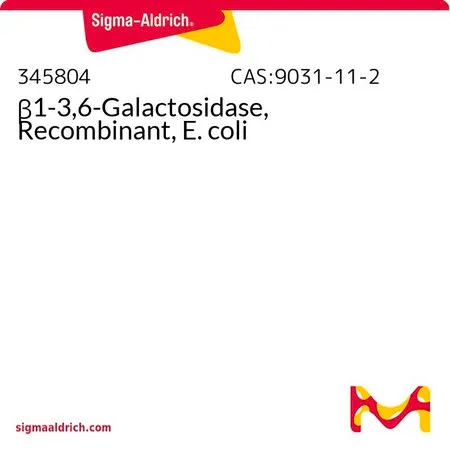 Sigma-Aldrich β1-3,6-Galactosidase, Recombinant, E. coli