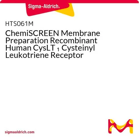 Sigma-Aldrich ChemiSCREEN Membrane Preparation Recombinant Human CysLT 1 Cysteinyl Leukotriene Receptor